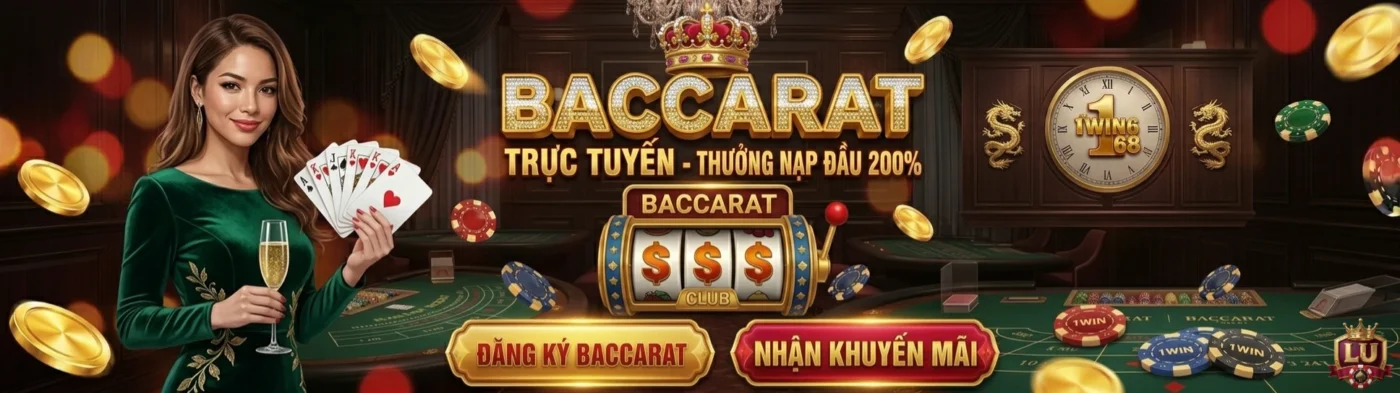 IWIN68 CLUB Baccarat thưởng nạp đầu 200%